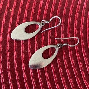 Sterling silver earrings marked 925